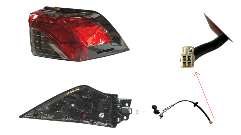 TOYOTA RAV4 50 SERIES TAIL LIGHT RIGHT HAND SIDE OUTER