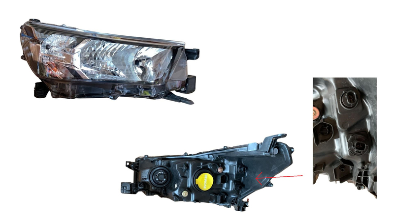 TOYOTA HILUX WORKMATE 4WD HEADLIGHT RIGHT HAND SIDE